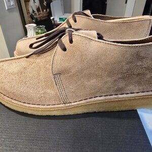 Clarks Originals Men's Desert Trek Wolf Suede 26180650 Boots Shoes Mens Size 10